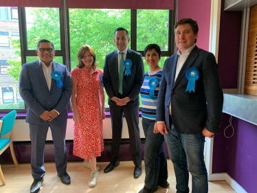 Conservative Councillors with Gagan Mohindra MP